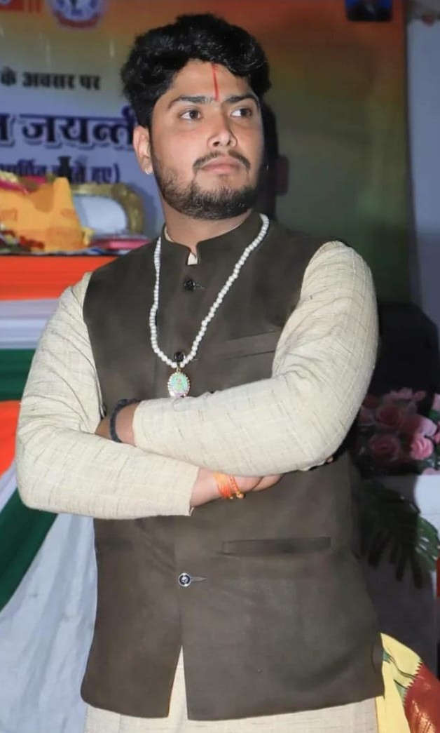 Pandit Mohit Kala performing sacred puja ceremony